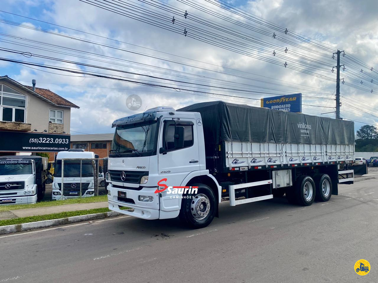 CAMINHAO MERCEDES-BENZ MB 2425 Graneleiro Truck 6x2 Saurin Caminhões SANTA MARIA RIO GRANDE DO SUL RS